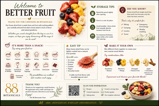 Freeze-Dried Fruit Guide